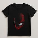 Camiseta Infantil Rosto Homem Aranha 100% Algodão