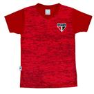 Camiseta Infantil São Paulo Rajada Vermelha Oficial Camiseta Infantil São Paulo Rajada Vermelha Oficial
