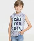 Camiseta infantil sem manga mcf