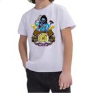Camiseta Infantil Shiva Baterista Camiseta Infantil Shiva Baterista