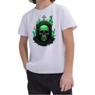 Camiseta Infantil Skull Lapide Camiseta Infantil Skull Lapide