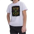 Camiseta Infantil Skull Planta Medicinal