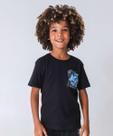 Camiseta Infantil Stitch Disney Tam 4 a 10 Preto-88065