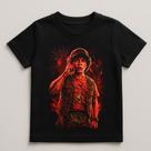 Camiseta Infantil Stranger Things Dustin 100% Algodao Camiseta Infantil Stranger Things Dustin 100% Algodao