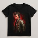 Camiseta Infantil Stranger Things Steve 100% Algodao