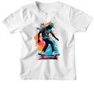 Camiseta Infantil Street Skate Art Splash