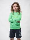 Camiseta Infantil Sunsafe Teen Manga Longa Verde
