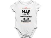 Camiseta Infantil Super Mãe Dia dos Pais Pães Mães Branca