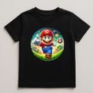 Camiseta Infantil Super Mario 100% Algodao Modelo 8 Camiseta Infantil Super Mario 100% Algodao Modelo 8