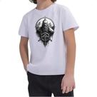 Camiseta Infantil Tatoo viking guerreiro