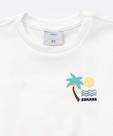 Camiseta Infantil Textura Marisa Tam 1 a 3 Off White-77279