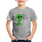 Camiseta Infantil Thank's For Believing In Me Alien - Foca na Moda Camiseta Infantil Thank's For Believing In Me Alien - Foca na Moda