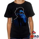 Camiseta Infantil The Weeknd 100% Algodão Geeko 02