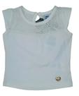Camiseta Infantil Tip Top Creme Camiseta Infantil Tip Top Creme