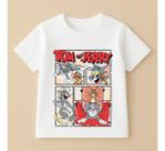 Camiseta Infantil Tom E Jerry Desenho 100% Algodao Mode 03