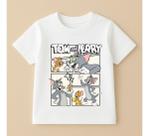 Camiseta Infantil Tom E Jerry Desenho 100% Algodao Mode 04