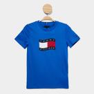 Camiseta Infantil Tommy Hilfiger Wavy Flag Menino Camiseta Infantil Tommy Hilfiger Wavy Flag Menino