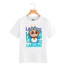Camiseta Infantil Unissex 100 algodão Labubu Camiseta Infantil Unissex 100 algodão Labubu