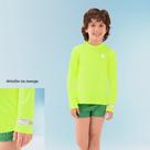 Camiseta Infantil Unissex em Malha Splash Proteção UV50+ Amarelo Camiseta Infantil Unissex em Malha Splash Proteção UV50+ Amarelo