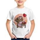 Camiseta Infantil Ursinhos Fofos - Foca na Moda