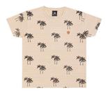 Camiseta Infantil Verão Coqueiros - Biogás