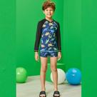 Camiseta Infantil Verão Menino em Malha UV Dry com Proteção UV 50+ Dinossauros Tam 2 a 12 - Luc.boo Camiseta Infantil Verão Menino em Malha UV Dry com Proteção UV 50+ Dinossauros Tam 2 a 12 - Luc.boo