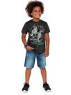 Camiseta Infantil Verão Menino, T-Rex - Fakini