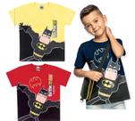 Camiseta infantil verão meninos batman Camiseta infantil verão meninos batman