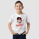Camiseta Infantil Vermelha - Enaldinho Influencer para Fãs