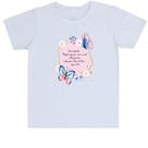Camiseta Infantil Versiculo Moldurado Ninguem poe a mao no arado