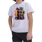 Camiseta Infantil Vintage Jukeboxes Camiseta Infantil Vintage Jukeboxes