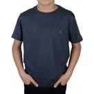 Camiseta Infanto Juvenil Masculina Applicato MC Cinza - 0031