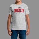 Camiseta Infatil Masculina Streetwear Casual Confortável Gola Redonda Broklin 1998