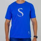 Camiseta Insify S Snake Azul 100% Algodão