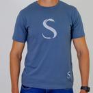 Camiseta Insify S Snake Cinza Escuro 100% Algodão