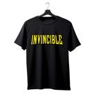 Camiseta Invincible - 100% Algodão Unissex