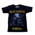 Camiseta Iron Maiden Fear of the Dark Blusa Adulto Unissex Mr409
