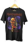 Camiseta Iron Maiden - Piece of Mind - Estilo Rock Unissex
