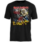 Camiseta Iron Maiden The Number Of The Beast Cor:PretoTamanho:G