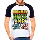 Camiseta Iron Man Herói Lançamento Camiseta Iron Man Herói Lançamento