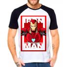 Camiseta Iron Man Herói Lançamento Camiseta Iron Man Herói Lançamento