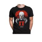 Camiseta It A Coisa Palhaço Camisa Geek Anos 90 Blusa Terror