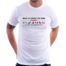 Camiseta It's Only One Down Rest Is Up - Foca na Moda