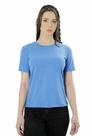 Camiseta Ixória Básica Feminina Gola Redonda Azul