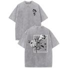 Camiseta japonesa Hiehiety com estampa masculina Harajuku Rose XL