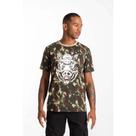 Camiseta javali camuflada Camiseta javali camuflada