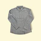 Camiseta Jeans Juvenil Menino Moda Manga Longa Look