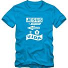 Camiseta Jesus Fé Evangélico Plus Size Tamanho Especial G1 G2 G3
