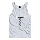 Camiseta Jesus Fé Gospel Gratidão Regata