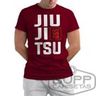 Camiseta Jiu Jitsu Camisa Masculina Jiujitsu Bjj Vale Tudo Artes Marciais MMA 100% Algodão